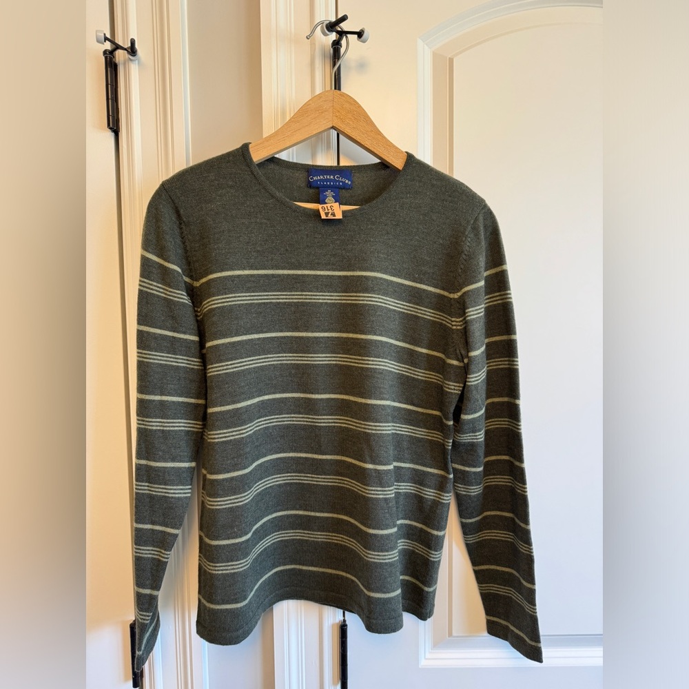 Charte Club Merino wool sweater